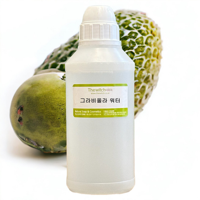 [더위치] 그라비올라워터 500ml 가시여지열매수 Annona Muricata Fruit Water, 1개
