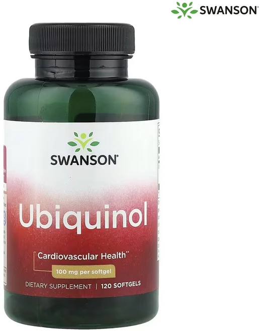 스완슨 유비퀴놀 100mg 120소프트젤, 1개, 120g, 120정 - 쿠팡