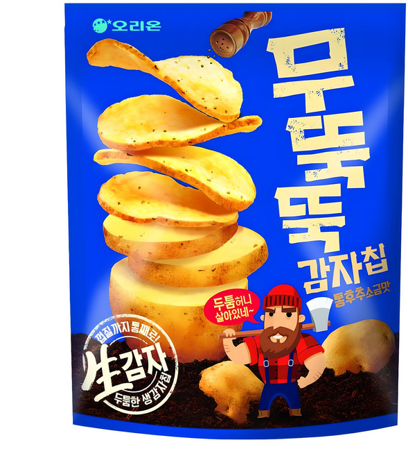 오리온 무뚝뚝 감자칩 통후추소금맛, 106g, 1개