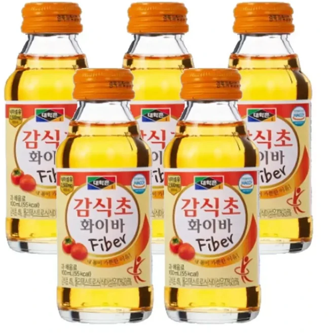 대학촌 감식초 화이바 100mlx50병/선물 복분자 블루베리 식초 세트 업소용 미니 감식초 솔잎 과일, 1개, 100ml, 경북과학대학식품공장