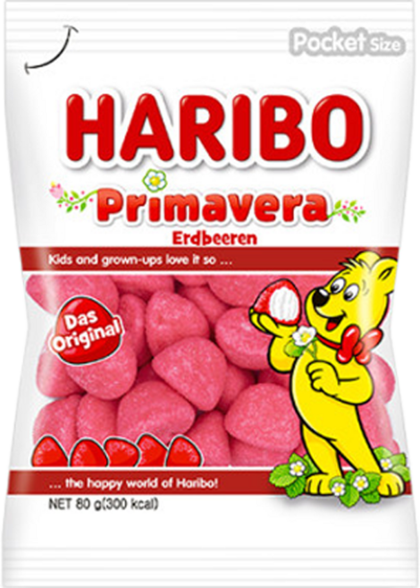 하리보 프리마베라 마쉬멜로우, 80g, 13개
