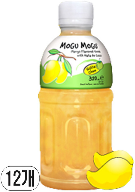 모구모구 망고 320ml 12개세트, 12개