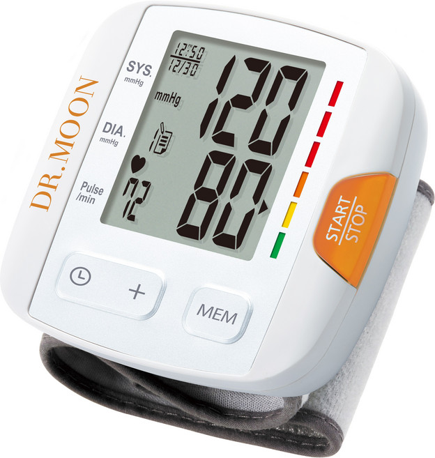 닥터문 손목형 자동전자혈압계 HL158RA-1, 1개