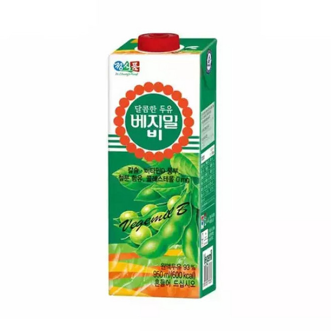 달콤한 베지밀 B(비) 두유 950mlx6팩, 950ml, 6개, 베지밀 달콤한 B(비) 두유 950ml x 6팩