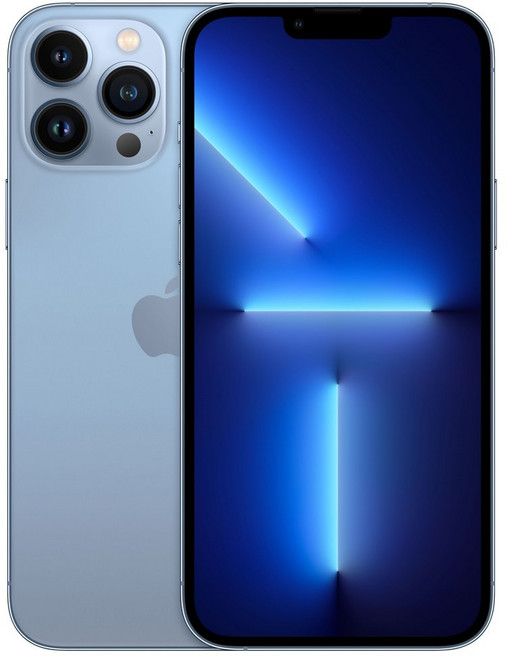 Apple 아이폰 13 Pro Max 자급제, 시에라 블루, 128GB