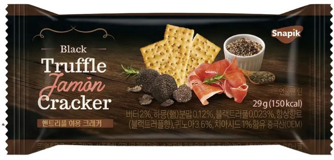 Snapik 트러플 크래커 1.16kg, 29g, 20개
