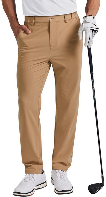 COOFANDY 남성용 골프 바지 76.2cm/81.3cm/86.4cm(30인치)/81.3cm(34인치) 스트레치 작업 드레스 팬츠 가볍고 빠른 건조 편안한 바지 포켓 4개