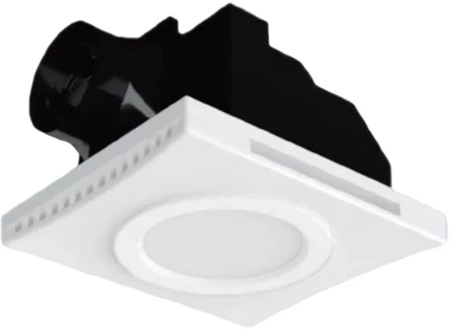 中一電工 JYE JYB9828LED 含崁燈 全電壓排風扇 浴室側排換氣扇 1組兩用 崁燈換氣扇, 1個, JYB9828LED黃光崁燈
