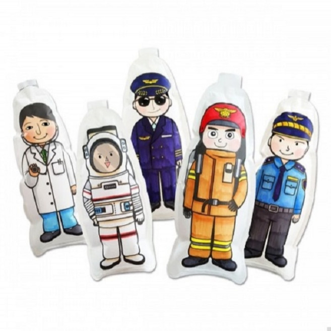 (컬러룬)직업풍선-A 10입, 단품