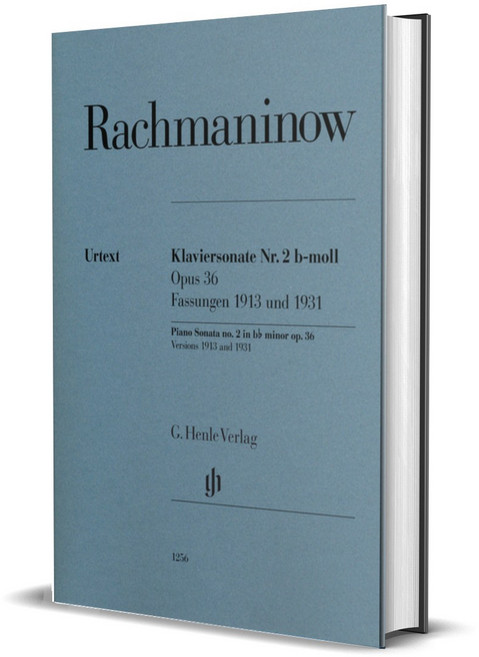 Rachmaninoff - Piano Sonata No. 2 in b flat minor Op. 36 - 라흐마니노프 피아노 소나타 No. 2 [HN.1256]
