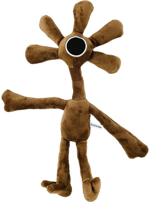 로블록스 도어즈 캐릭터 봉제 애착 인형, 40cm, 외눈브라운, 1개