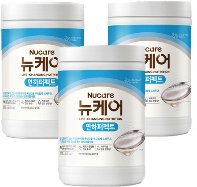 대상웰라이프 뉴케어 토로미퍼펙트 200g(캔), 200gx3통, 200g, 3개