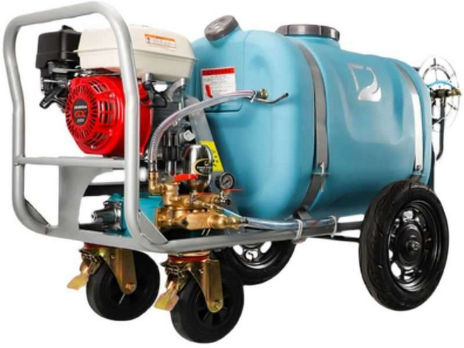 고압농약살포기 동력 고압 분무기 과수원 농약 기계, 혼다 파워 160L 가솔린  30미터, 1개