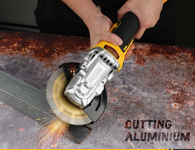 디월트 앵글 그라인더 18V 브러시리스 모터 무선 절단기 125mm 충전식 휴대용 연마기 DCG405FN, 01 DCG405FN No battery, 1개