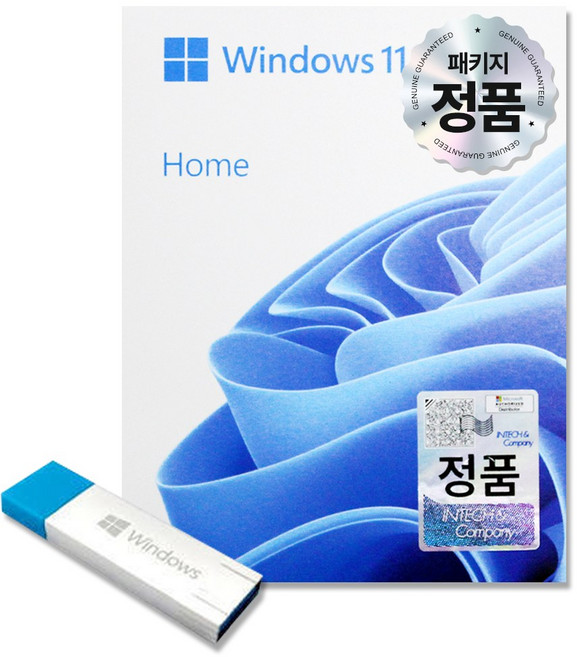 윈도우11 Windows 11 HOME 가정 및 처음 사용자용 (FPP USB) (한국 정품), Home [FPP(USB)]
