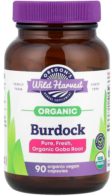 오레곤 와일드 하베스트 Oregon's Wild Harvest 유기농 우엉 베지 캡슐 90정캡슐 1정당 450mg126186원산지:기타, 1개, 1개 - 쿠팡