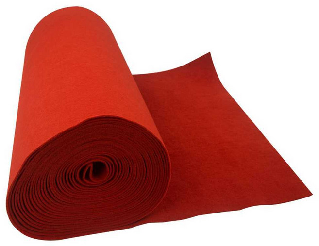 행사용 레드카펫 박람회 행사장 롤 부직포 야외매트, 1개, 폭 1.2m x 길이 10m