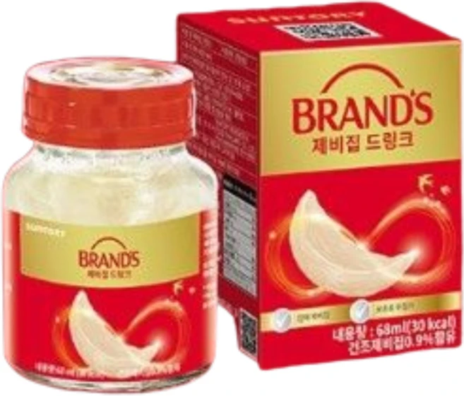 BIG SIZE BOTTLE BRAND'S Classic Brids Nest Drink 빅 사이즈 보틀 브랜드 클래식 제비집 드링크, 6개, 68ml - 쿠팡