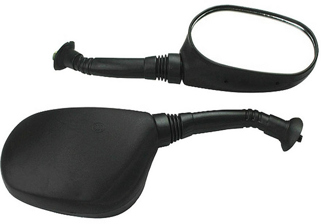 한길 A1 오토바이 8mm XQ 블랙 백미러 사이드미러 HK-0010, 블랙(2개1세트), 1개