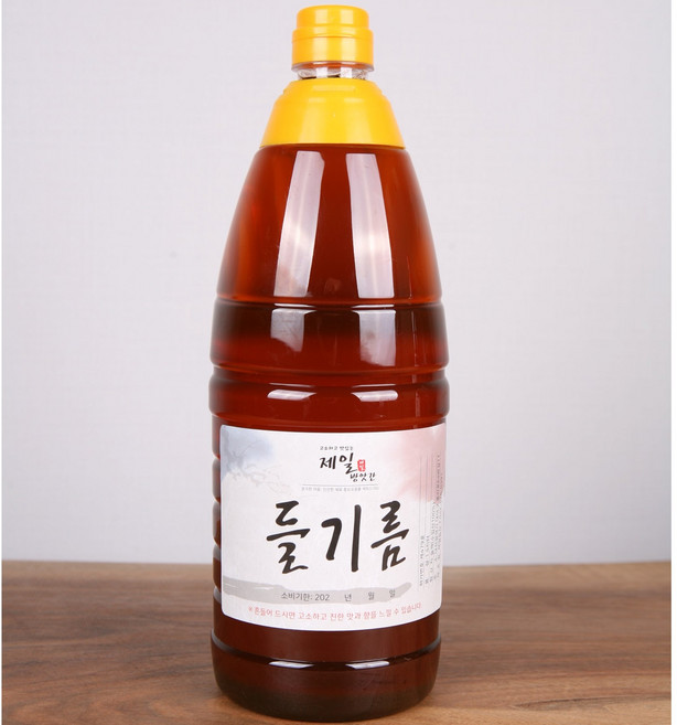 제일방앗간 맑은 들기름 1.5L, 5개