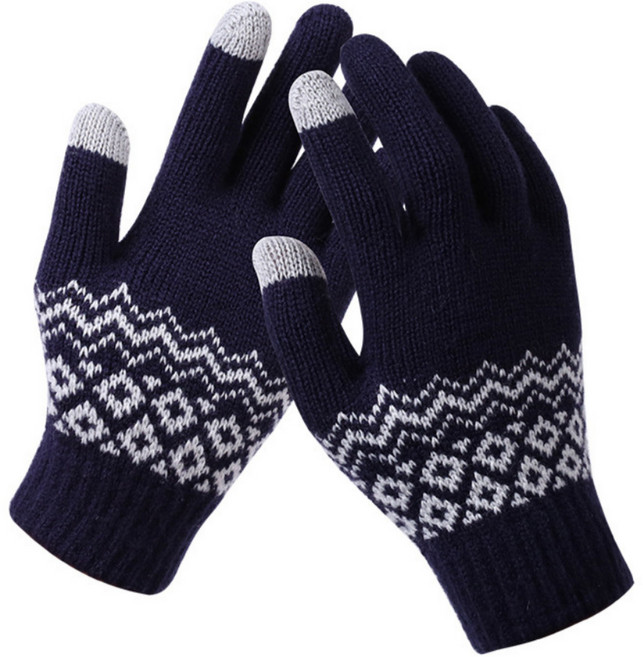 문팩토리 눈꽃 터치 니트장갑