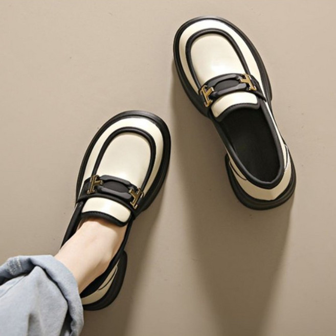 자칠 여자 데일리 메리제인슈즈 로퍼 (퀼팅 디자인 발편한 구두) / 소프트 가죽 캐주얼 슈즈