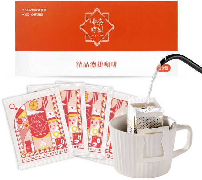 黃金曼巴特調 濾掛咖啡, 10g, 4套, 20個裝