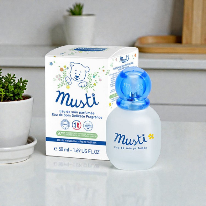 무스텔라 베베 Musti 아기 무스티 퍼퓸드 향수 50ml(프랑스산), 50ml, 1개