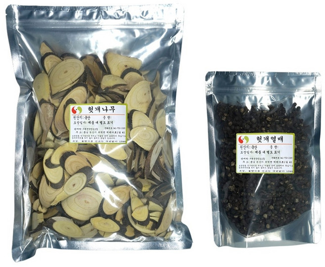 국산 헛개나무600g + 헛개열매 300g 번들 1세트, 900g