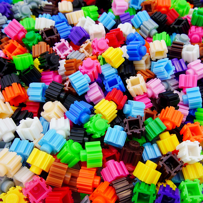 토이토 디폼블럭 10mm 6000pcs 대용량 세트 어린이 소근육발달, 1개