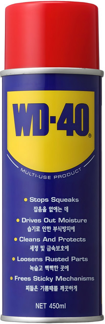 WD40 다목적 윤활유 450ml, 1개