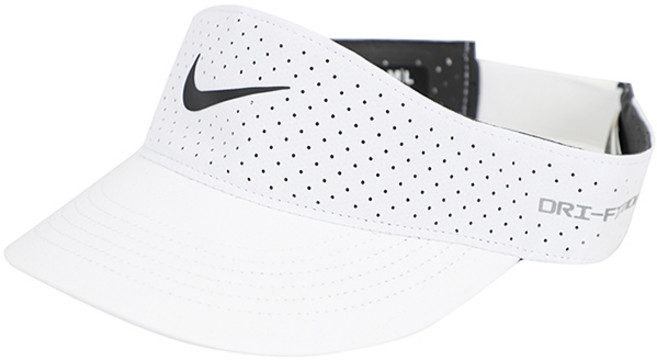 나이키 DRI-FIT ADV ACE TENNIS VISOR 테니스 바이저 모자, FB6443-100, white, 1개
