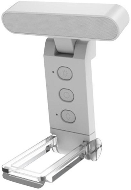 GHSHOP LED의 북마크 램프 접이식 클립 LED 조정 가능한 가벼운 야간 조명 충전식 책 램프 여행 독자 자동차, 아크릴, 흰색 사각형