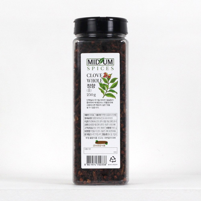 미드움애 정향 250g 클로브 뱅쇼 마라룽샤 마라샹궈 마라탕 재료 향신료, 1개