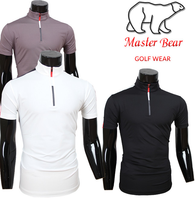마스터베어 (남성) Master Bear BP 0308 골프반팔티셔츠 골프웨어