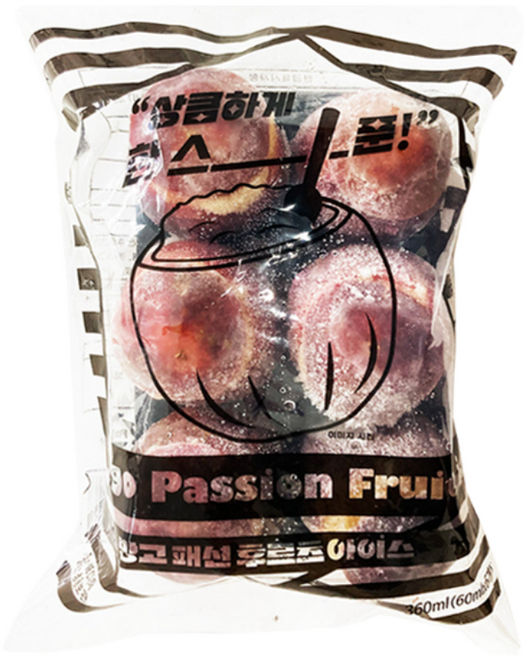 망고패션후르츠 샤베트 360ml, 1개