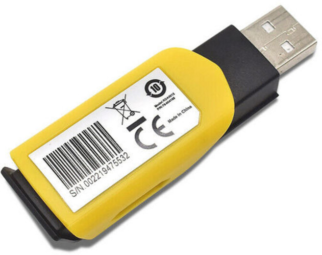 Corsair Void Pro 무선 헤드셋 USB 동글 플러그 RDA0012 트랜시버 75-004170, [02] YELLOW, 02 YELLOW