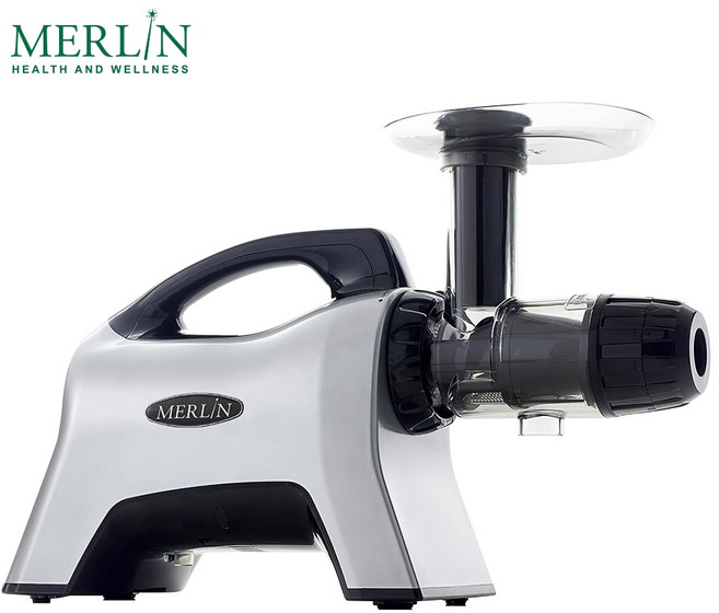 MERLIN 冷萃慢磨機 MNC700 (15年主機保固) 主打 西芹汁, MS銀