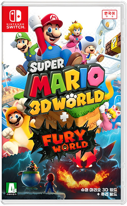 닌텐도 스위치 슈퍼 마리오 3D 월드 + 퓨리 월드 세트