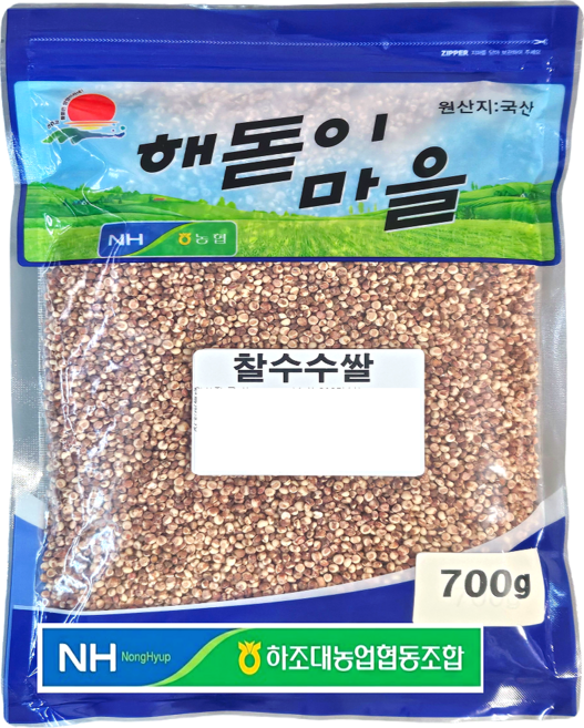 하조대농협 국산 찰수수쌀 찰수수, 700g, 1개