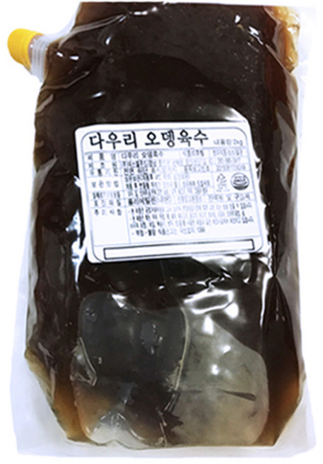 다우리 대용량 오뎅육수 어묵액상소스 2kgX12봉, 2kg, 12개
