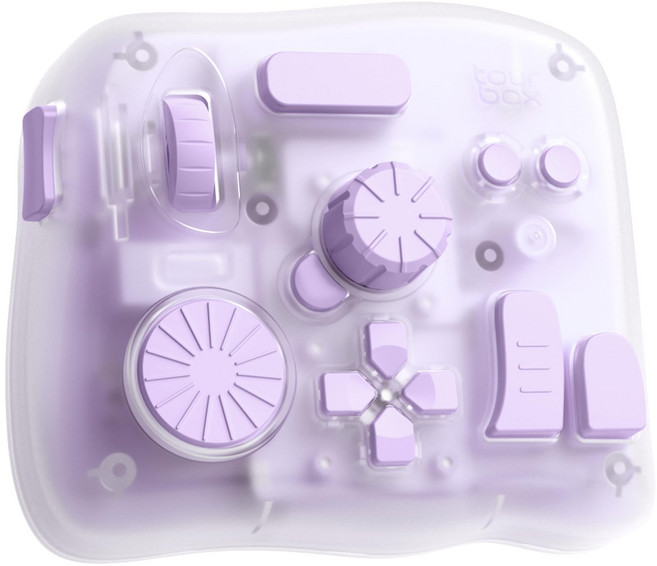 TourBox Elite Plus iPad Bluetooth Procreate Photoshop Lightroom DaVinci Resolve MacWindowsAndroid