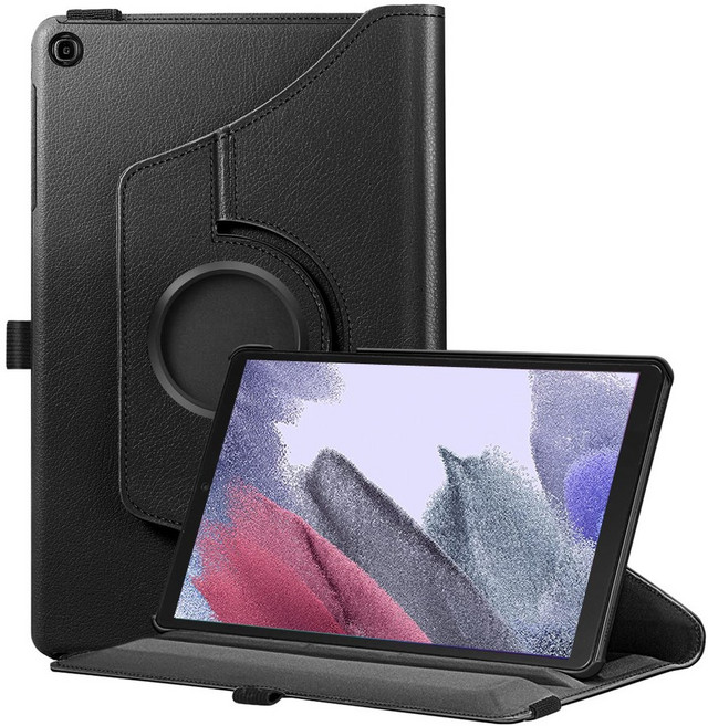 갤럭시탭A7 라이트 8.7 회전 케이스 SM-T220 T220N T225 T225N 삼성 Lite 2021, 회전 케이스(곤색)