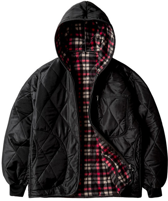 모니즈 기모 후드 깔깔이 점퍼 자켓 방한복 빅사이즈 KKA718