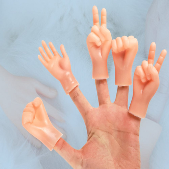 신명나는 가위바위보손 2p 미니손가락장난감, 가위