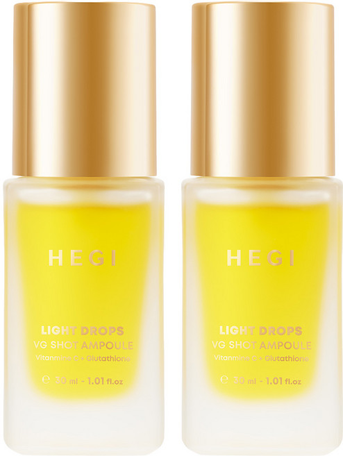 헤기 브이지샷 비타민C 앰플 [기미 색소침착 전용] 프리미엄 비타민C 세럼 나이아신아마이드 EGF, 2개, 30ml