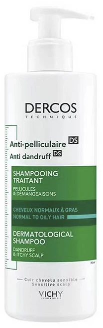 비쉬 델코스 더마톨로지컬 샴푸 댄드러프 & 잇치 스칼프, 390ml, 1개 - 쿠팡