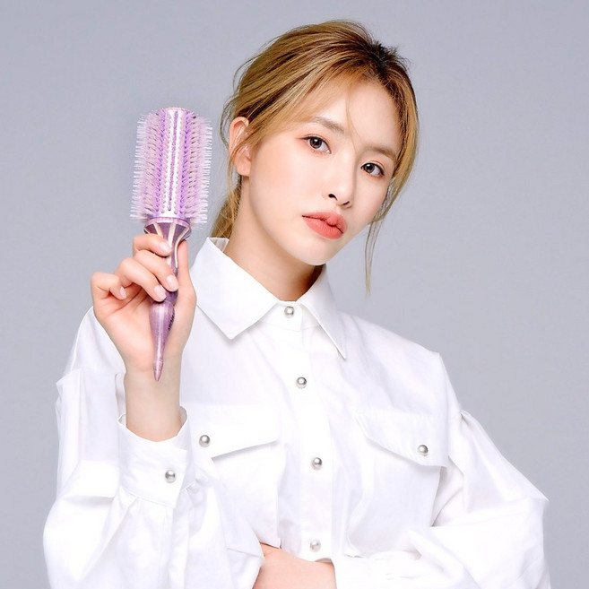 쭈드레 보라 열판 대왕 드라이롤빗, 1개, 보라열판 대왕롤빗 5호