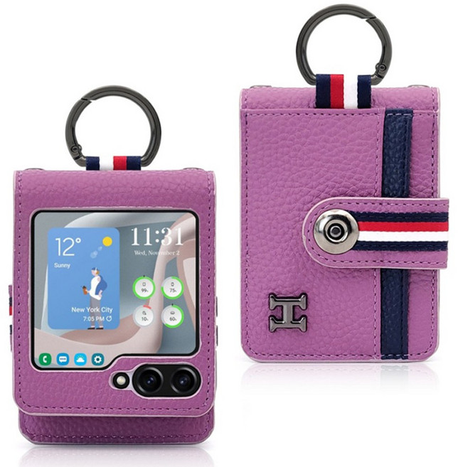 잭팟 힙 갤럭시 Z플립6 지갑 케이스 카드 분실 방지