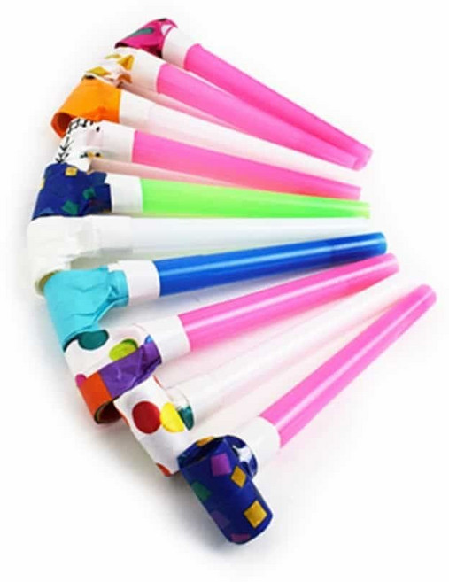 [2개묶음] 나팔장난감 피리빨대 피리나팔 파티용 나팔 10P 파티나팔 ssm+0483Of